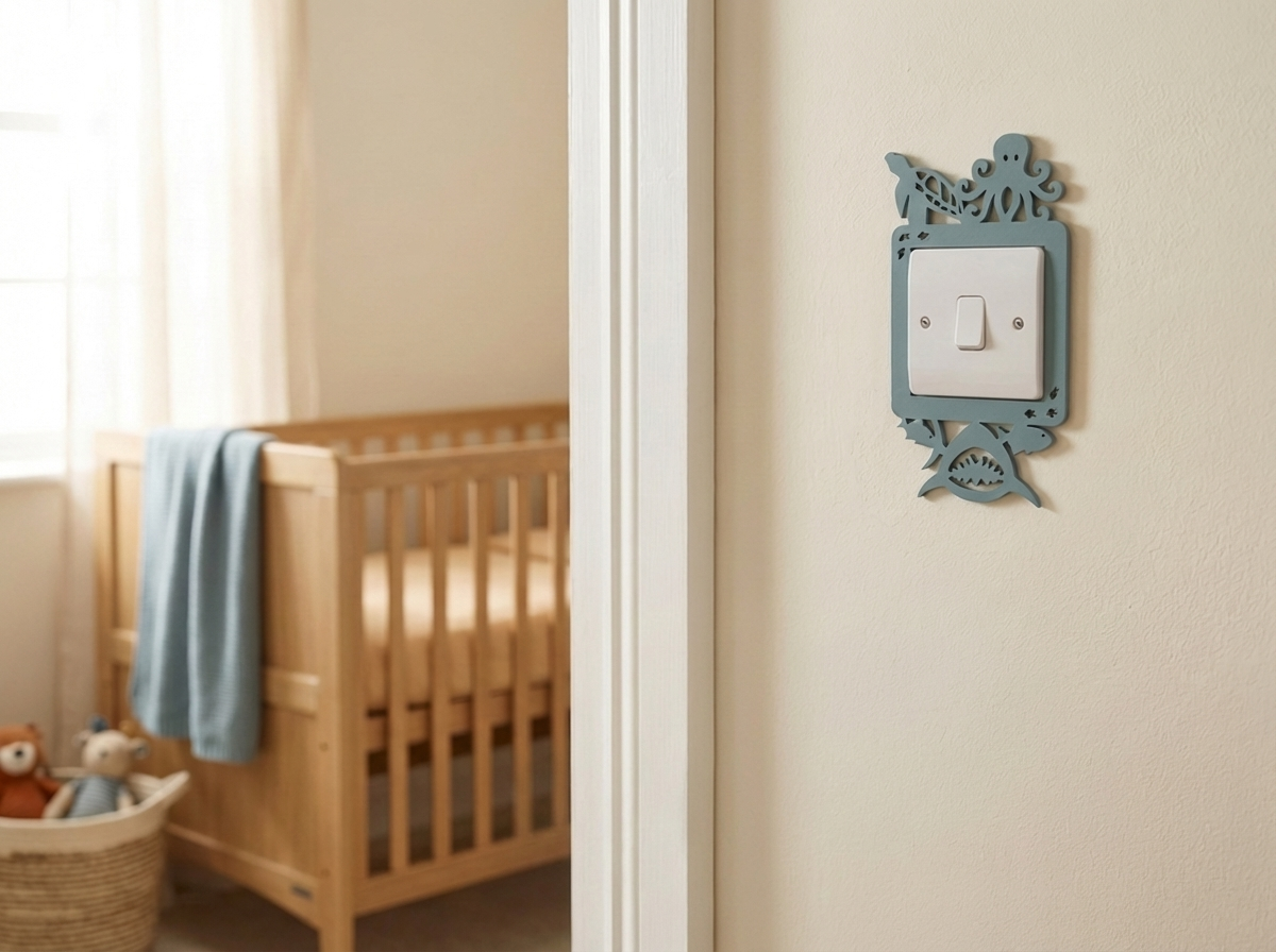 Acrylic light switch surrounds